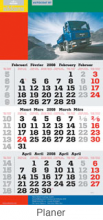 Terminic calendrier mural